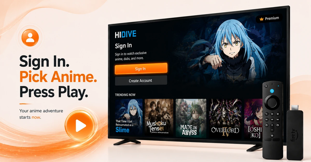 How to Install HIDIVE on Firestick (Step-by-Step)