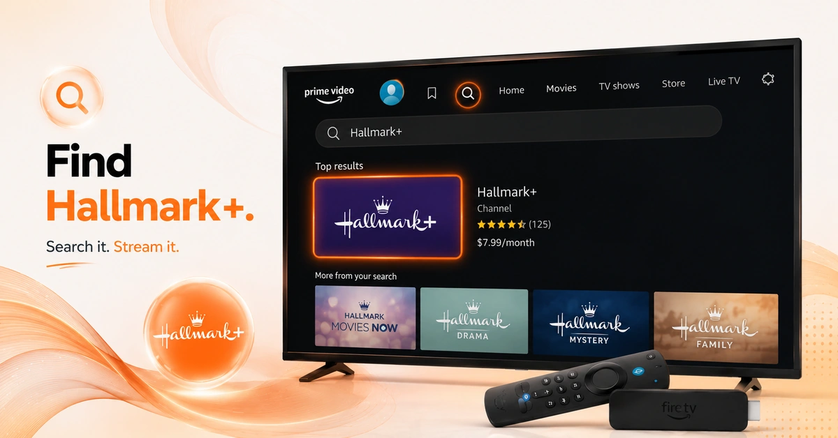 Find Hallmark+ Inside Prime Video Channels