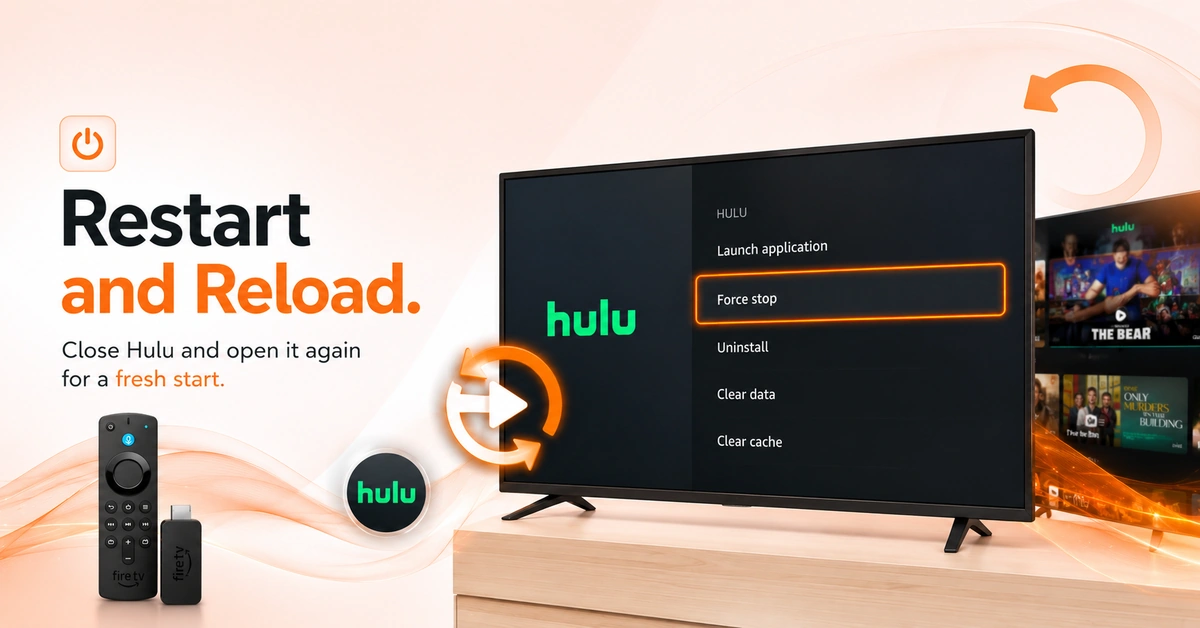 How to Fix Hulu Not Working on Firestick (Step 1)