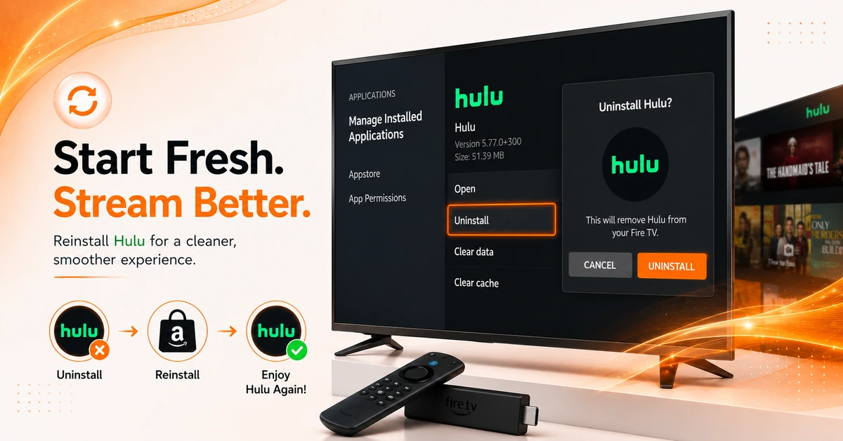 How to Fix Hulu Not Working on Firestick (Step 4)