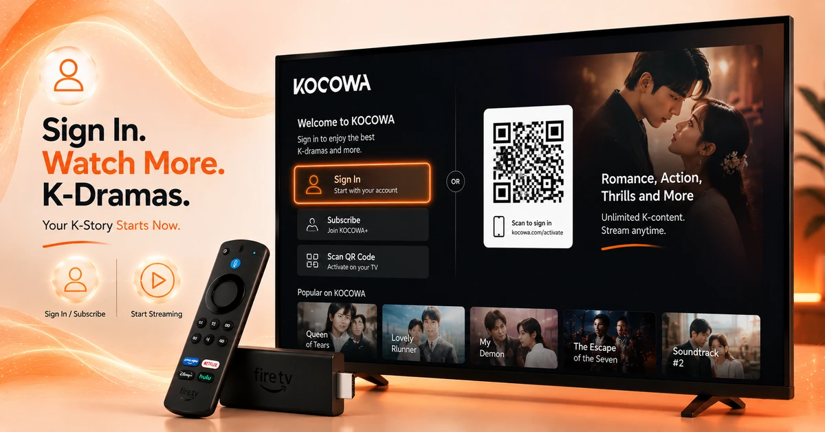 How to Install KOCOWA on Firestick (Step-by-Step)