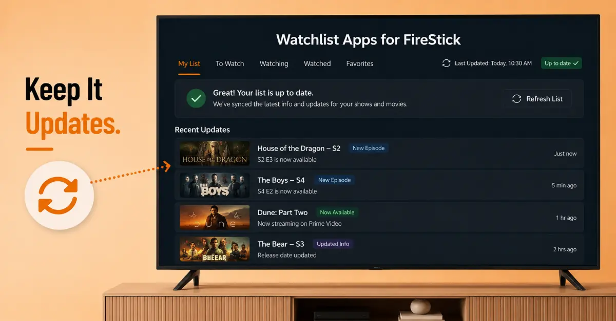 Keep Your Watchlist Updated