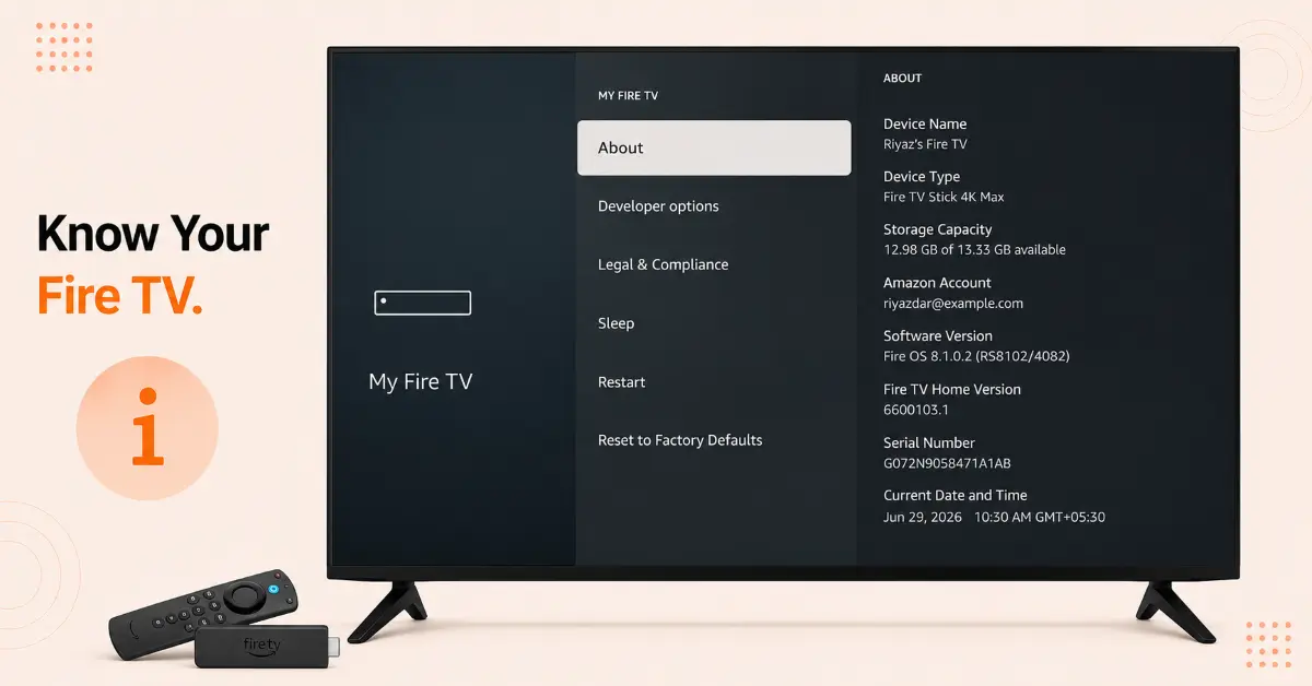 Identify Your Fire TV Device