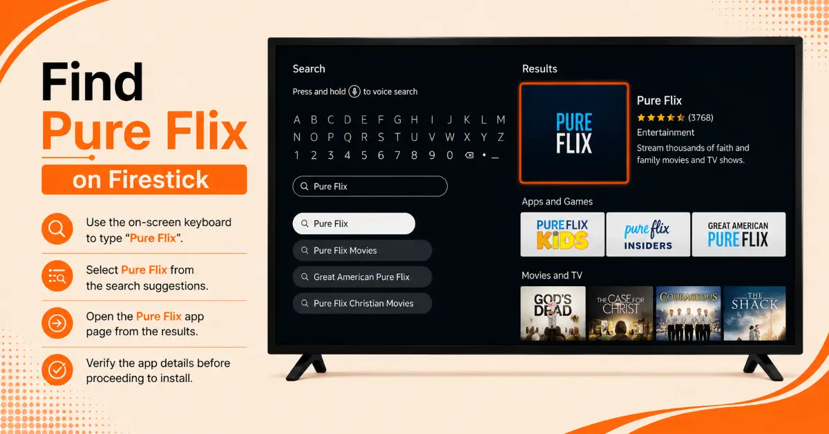 Locate Pure Flix