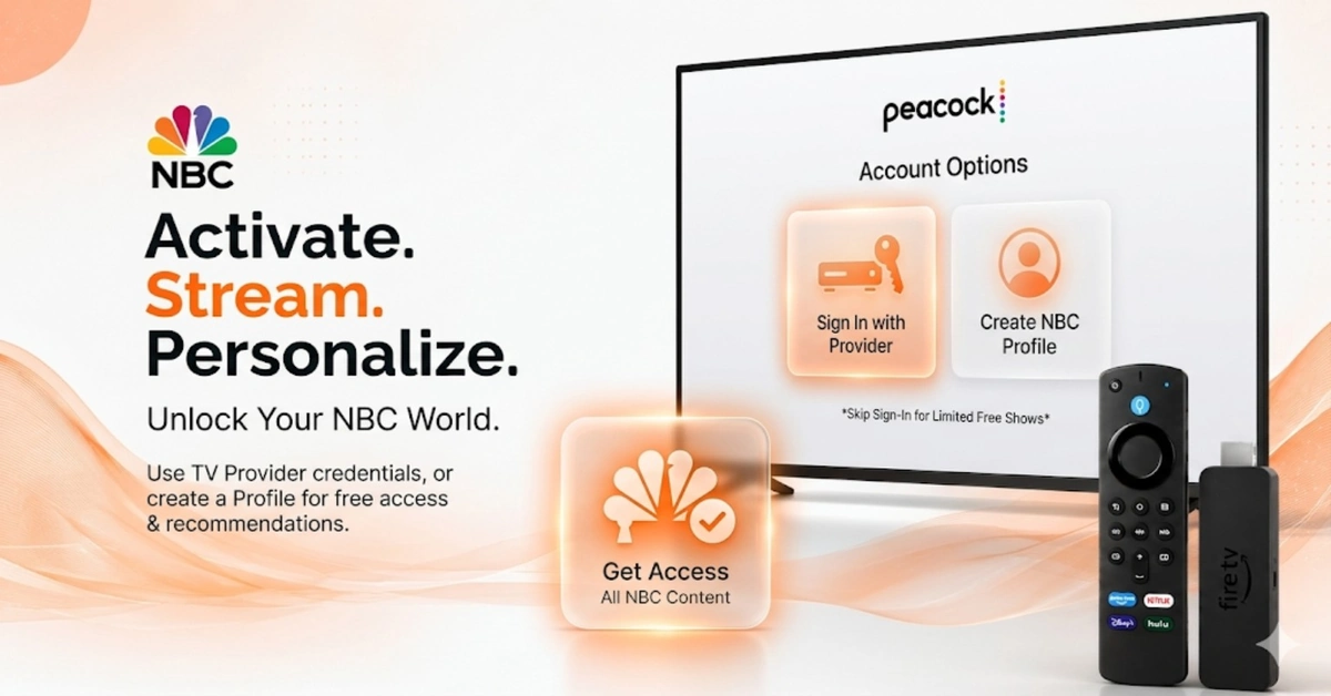 Sign In to NBC on Firestick