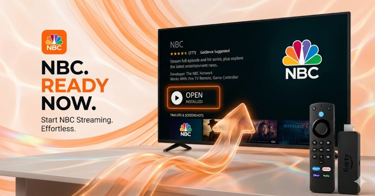 Open the Find menu on Fire TV and search for the official NBC application.