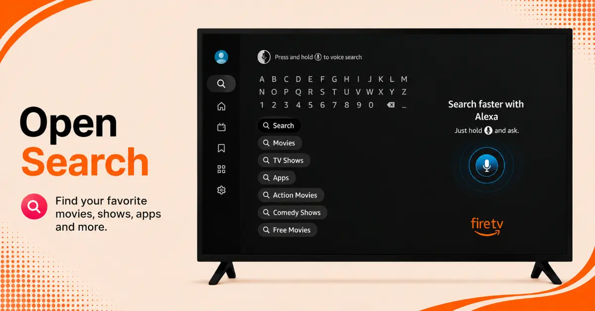 Access Search Menu