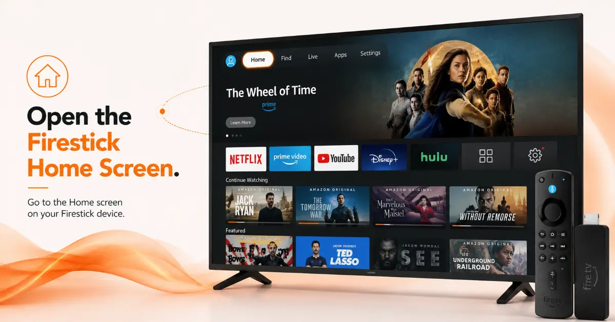 Access the Firestick Home Screen