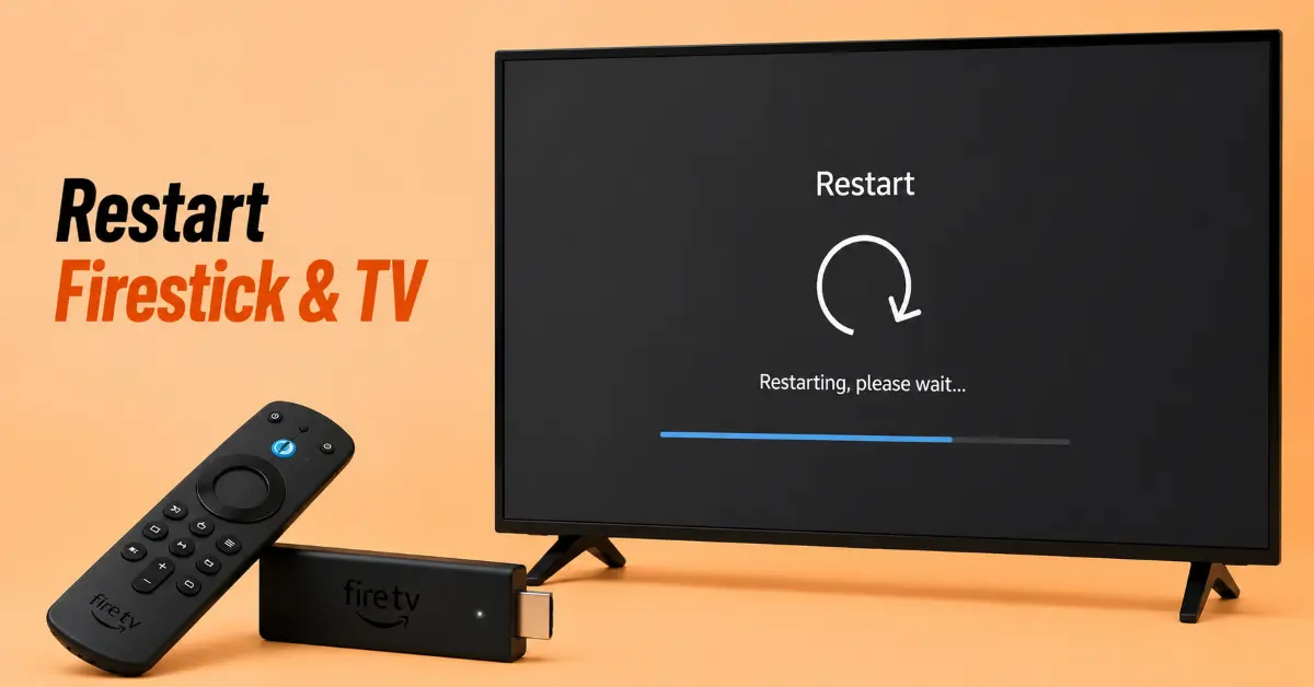 Restart Your Firestick and TV