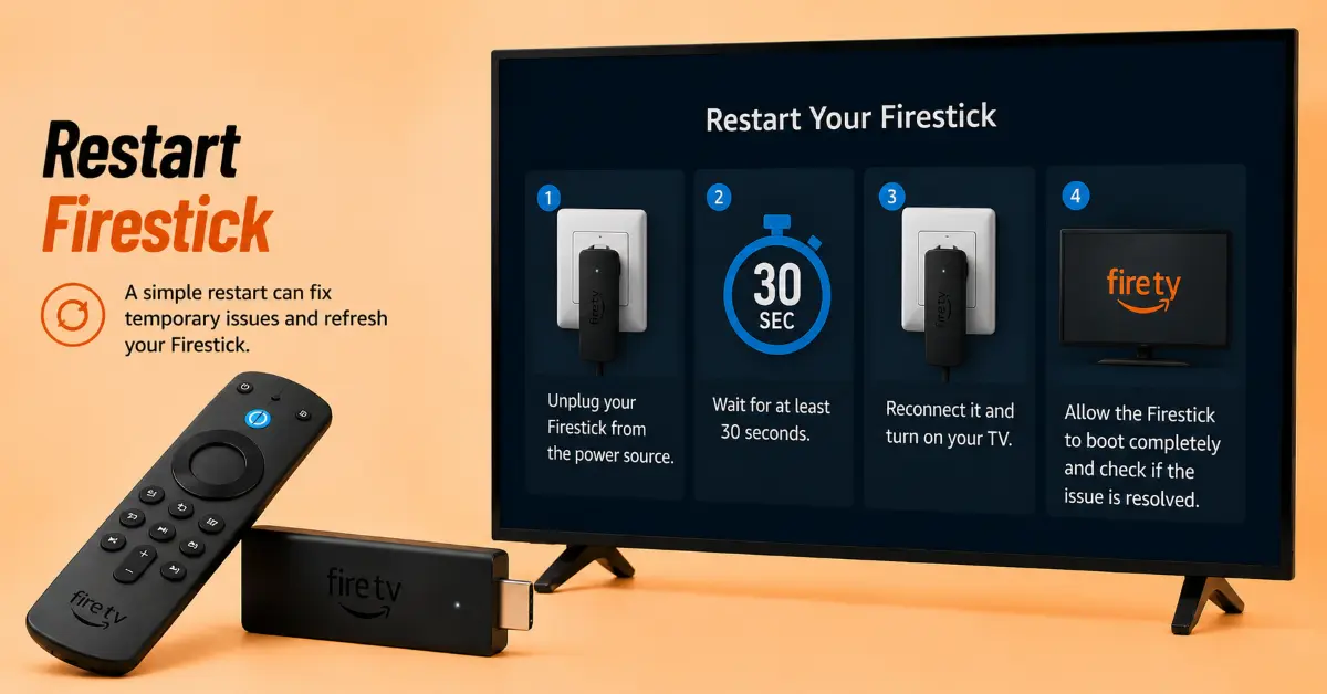 Restart Your Firestick