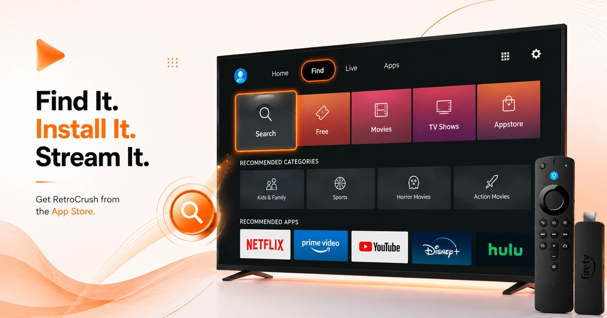 Open the Firestick App Store
