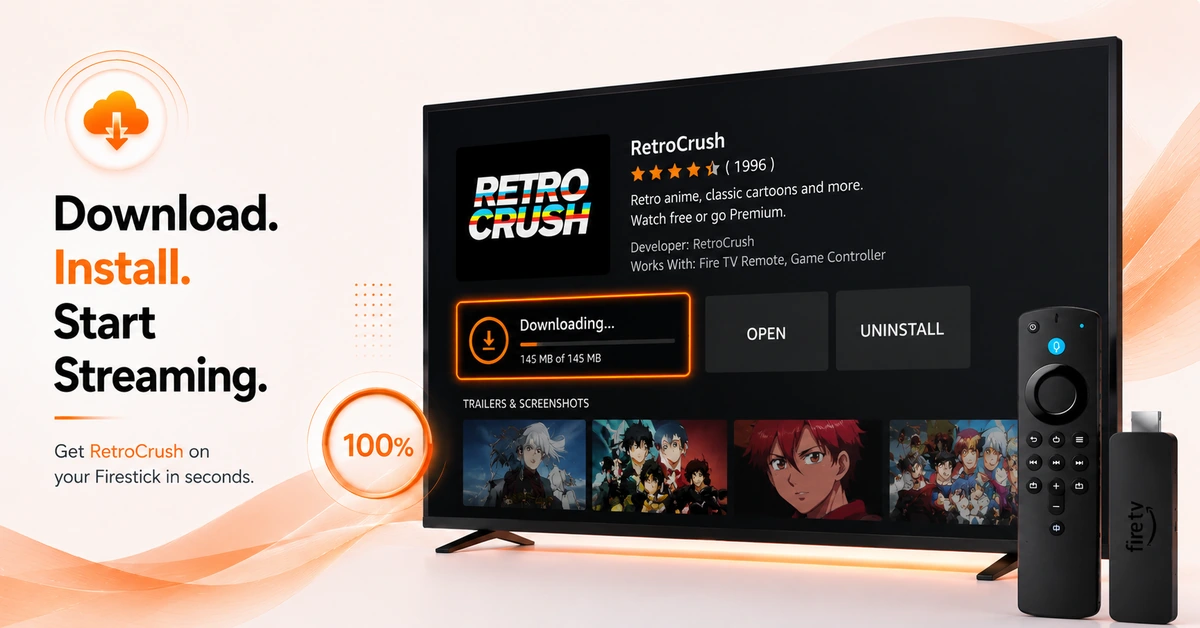 Download and Install RetroCrush on Firestick