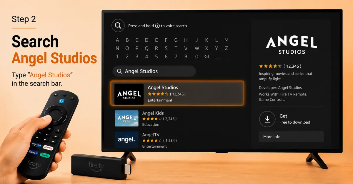 Find the Angel Studios App