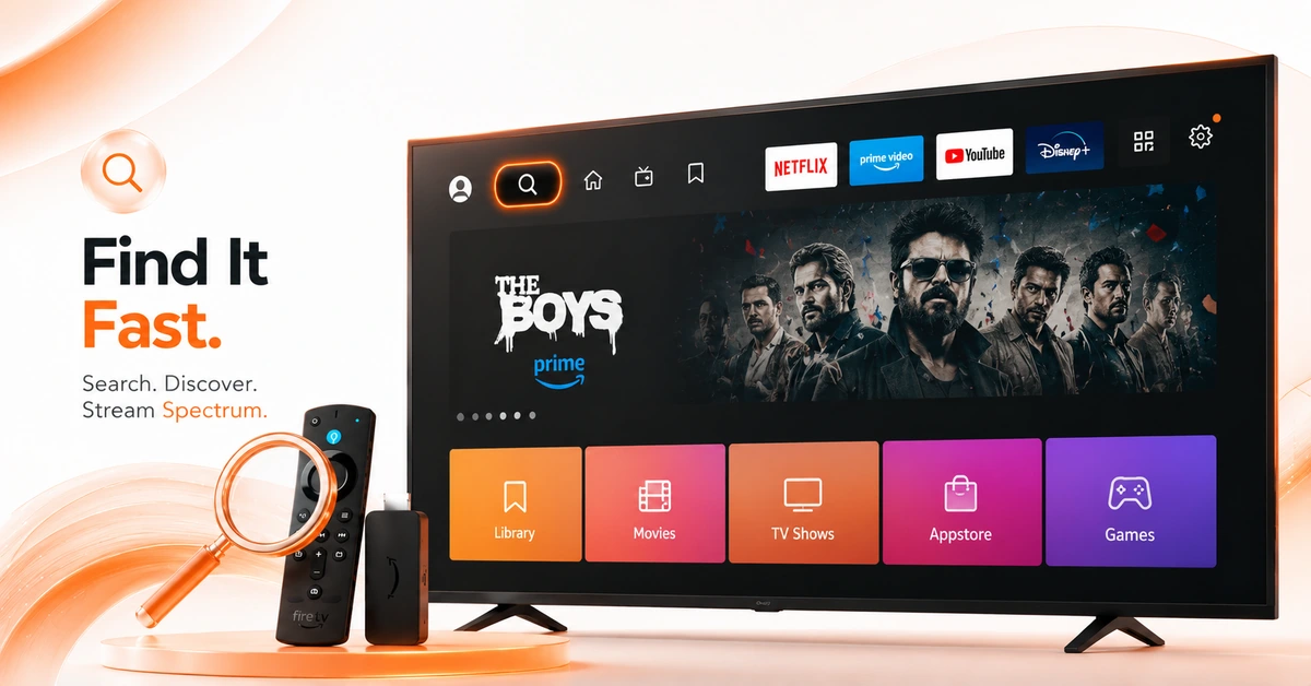 How to Install Spectrum TV on Firestick (Step 1)