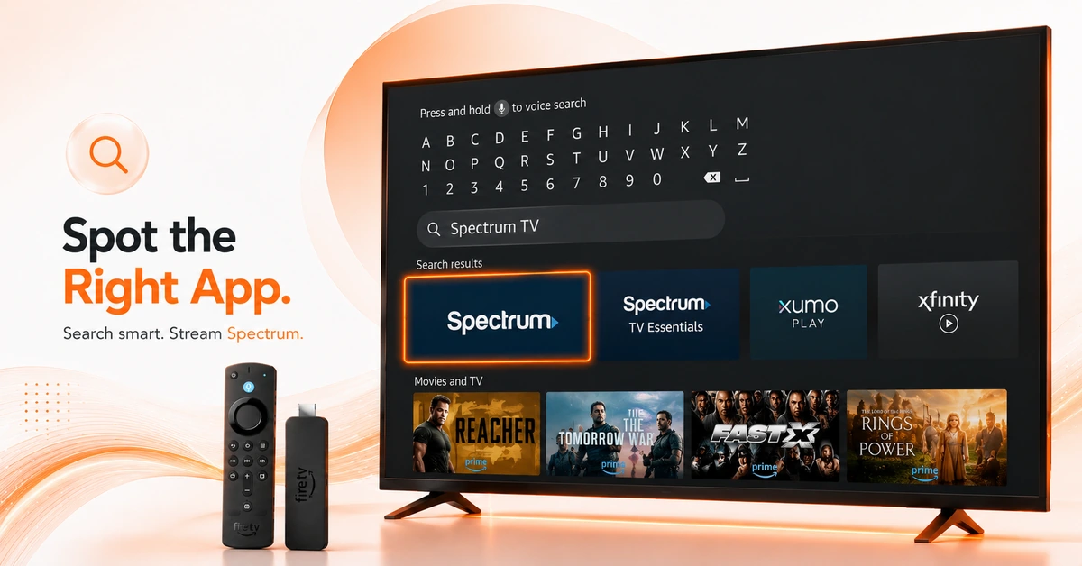 How to Install Spectrum TV on Firestick (Step 2)