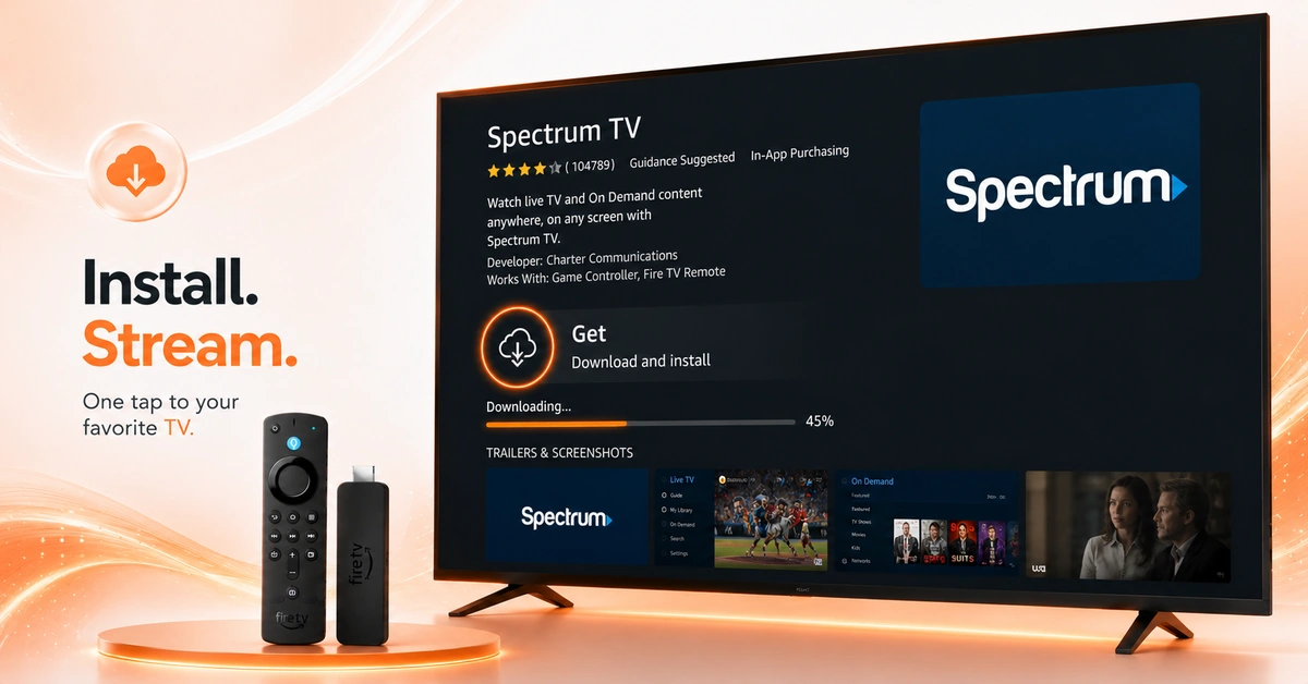 How to Install Spectrum TV on Firestick (Step 3)