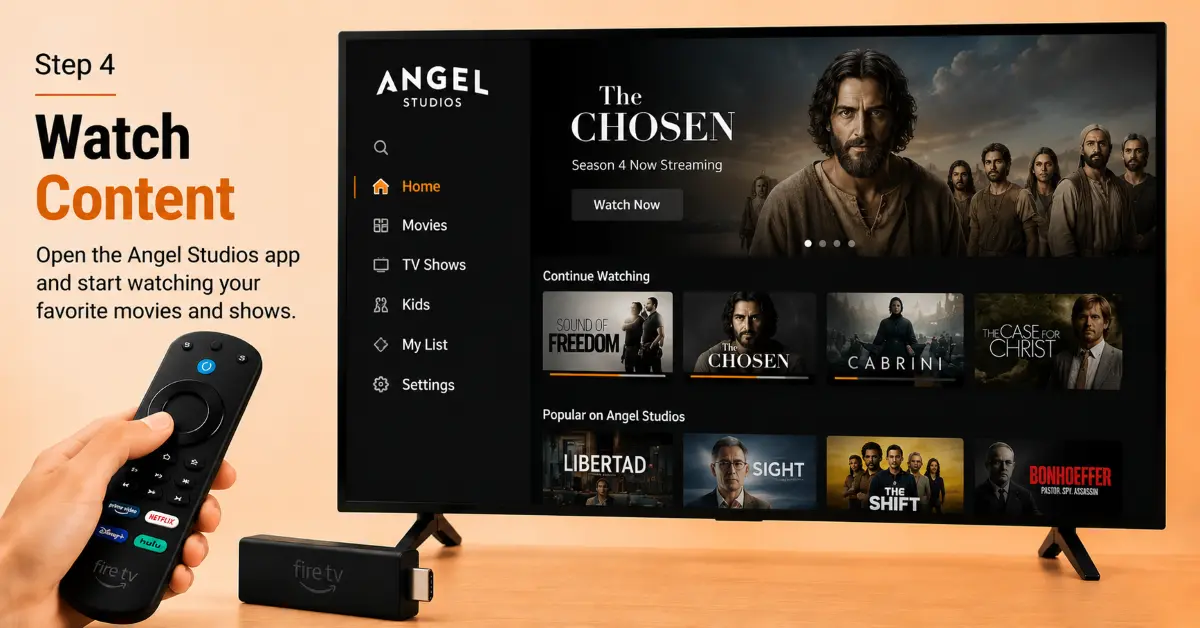 Launch and Start Streaming