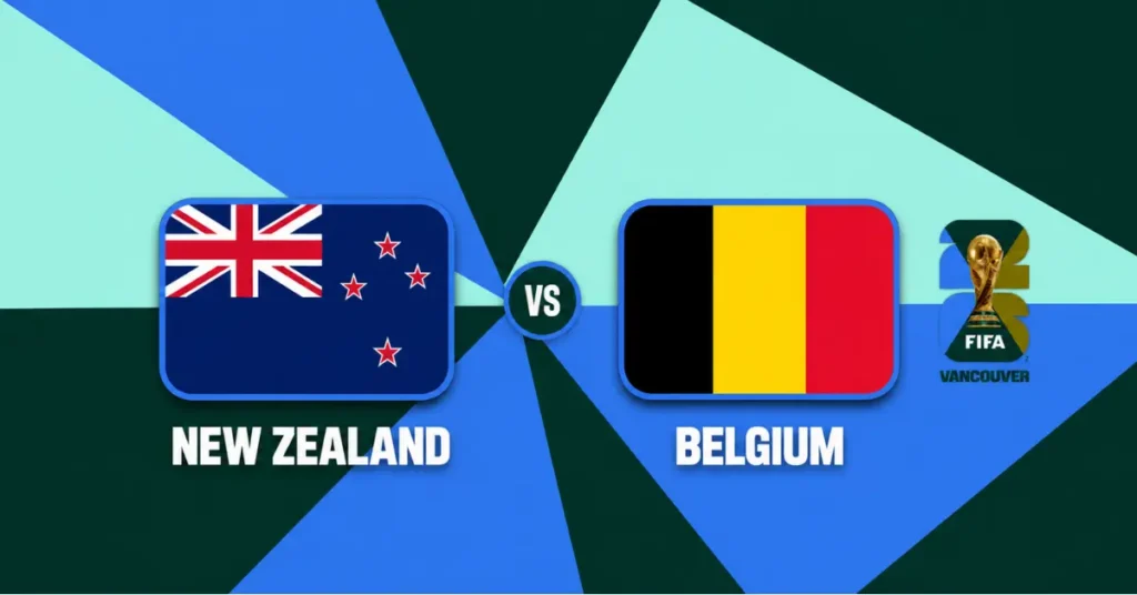 Watch New Zealand vs Belgium Live, FIFA World Cup