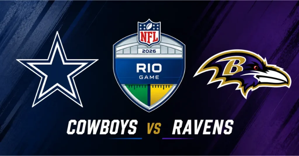 Watch Baltimore Ravens vs Dallas Cowboys Live NFL Game