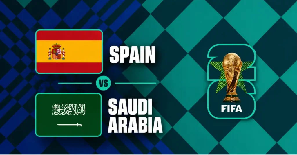 Watch Spain vs Saudi Arabia Live, FIFA World Cup