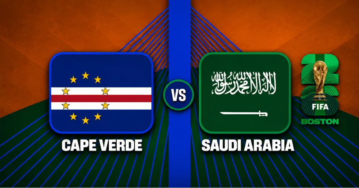 Watch Cape Verde vs Saudi Arabia Live, FIFA World Cup