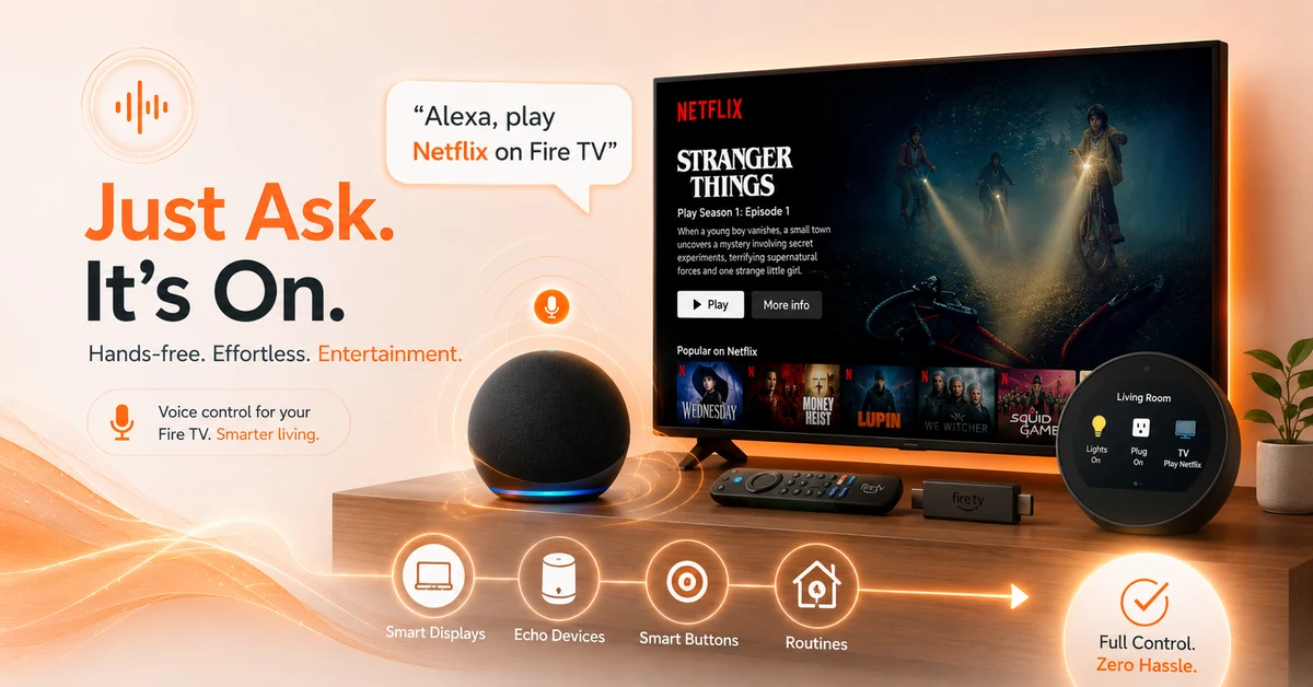 How do I control Firestick with smart home devices (Step 4)