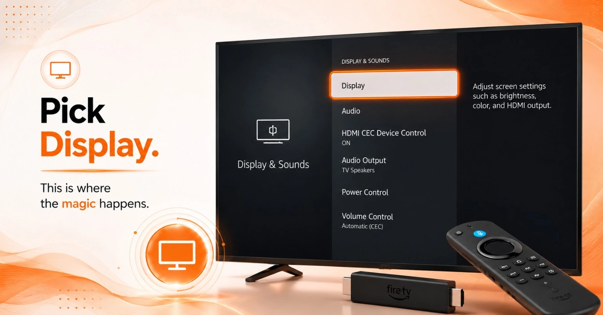 How To Adjust Refresh Rate On Firestick? Step 3