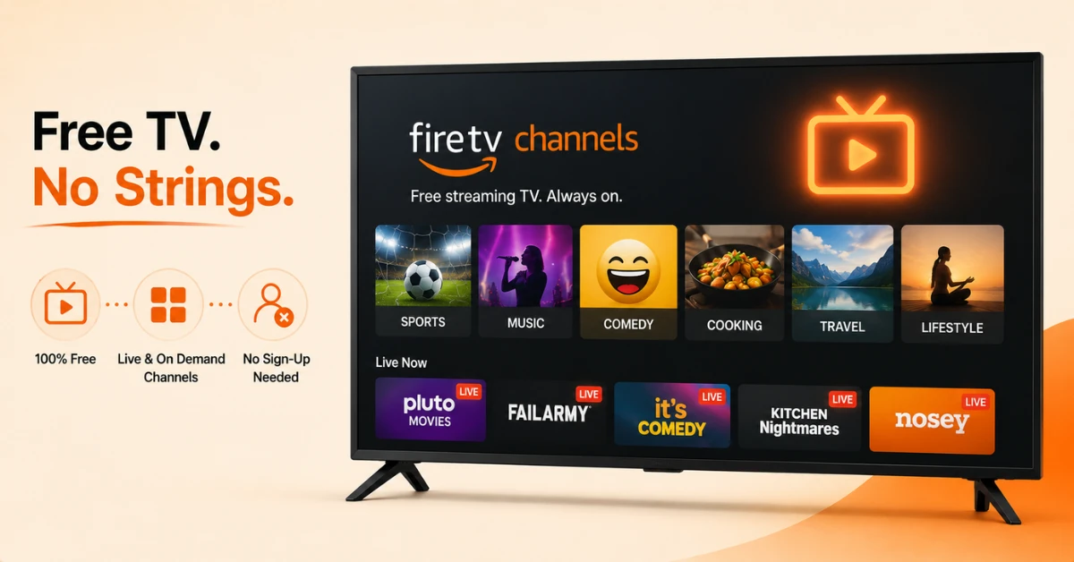 fire tv channels explained