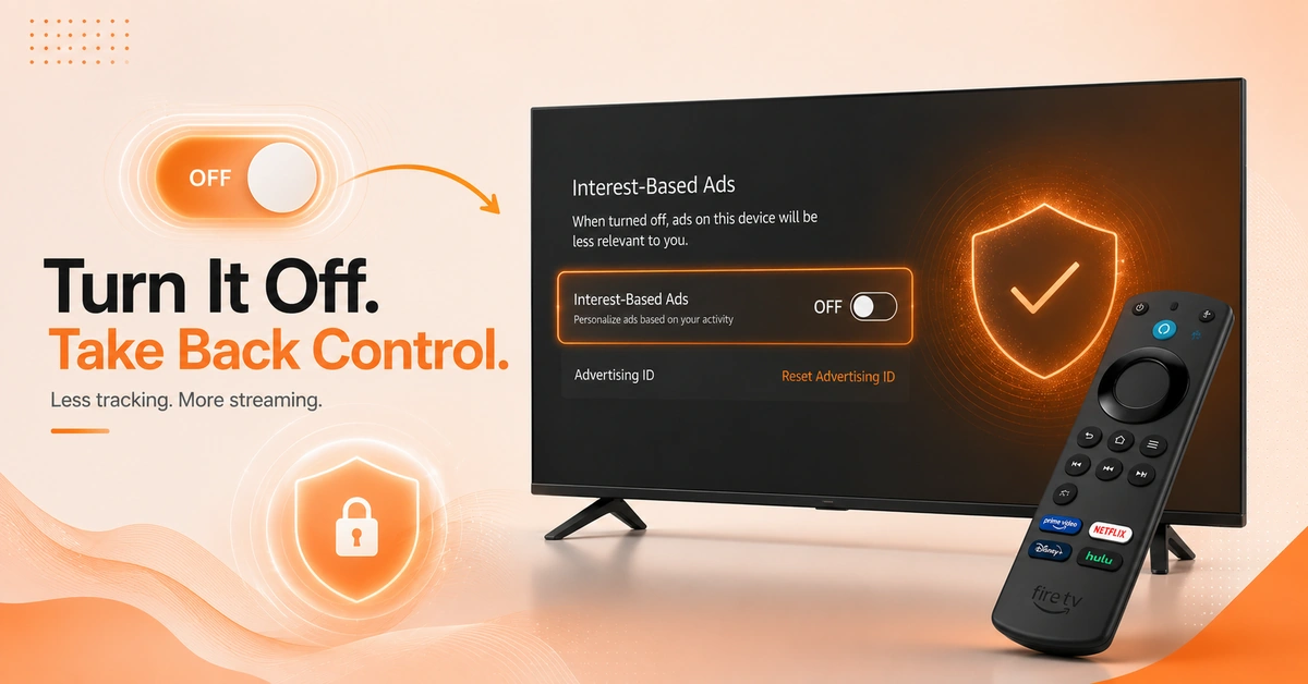 Disable Interest-Based Ads Firestick