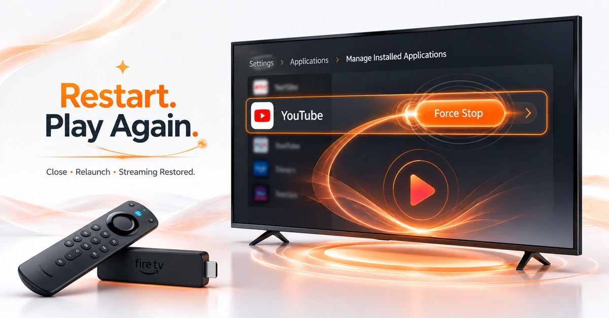 How to Fix YouTube Not Working on Firestick (Step 1)