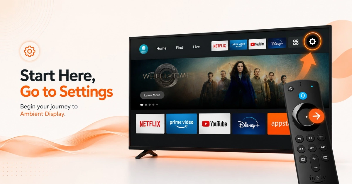 How to Enable Ambient Display on Firestick (Step 1)