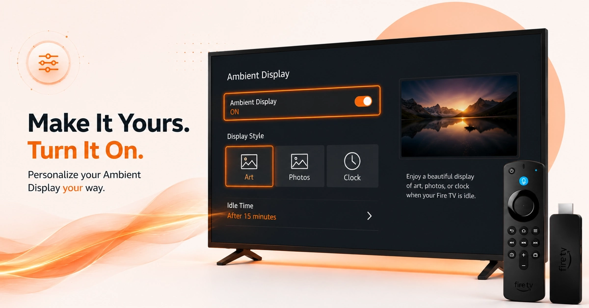 How to Enable Ambient Display on Firestick (Step 4)