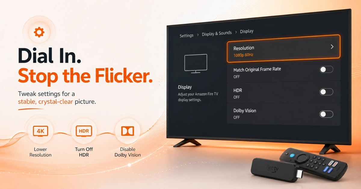 How to Fix Firestick Screen Flickering (Step2)