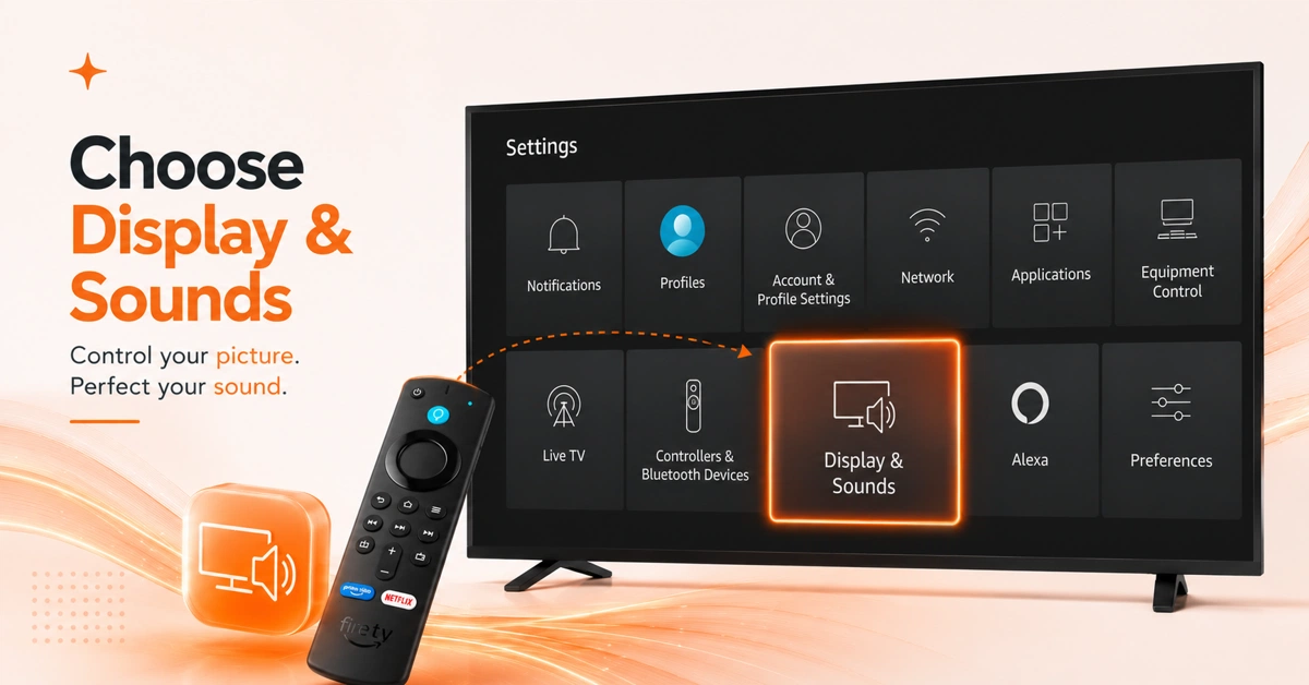 How to Enable Auto Frame Rate Matching on Firestick Step 2