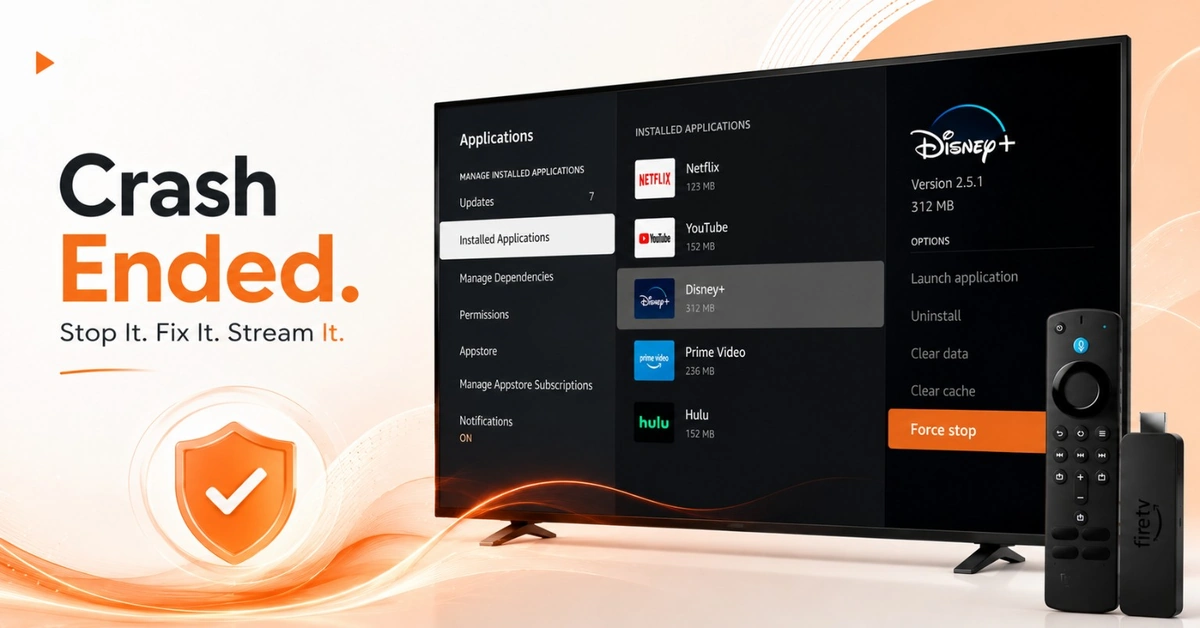 How to Fix Firestick App Crashing (Step 1)