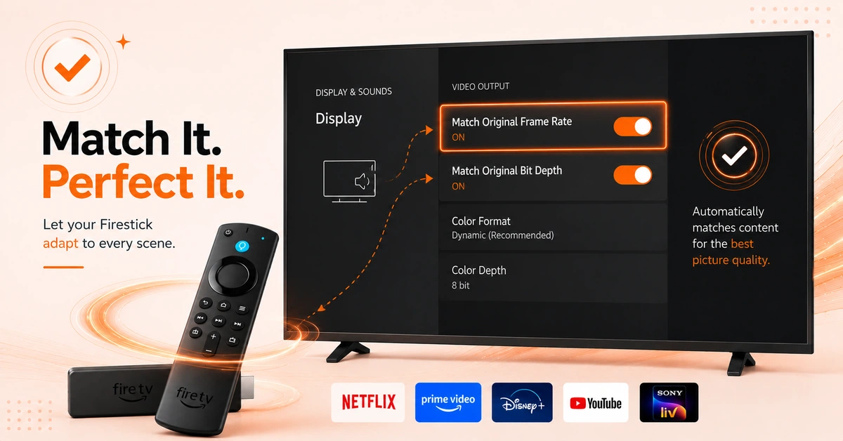 How to Enable Auto Frame Rate Matching on Firestick Step 4