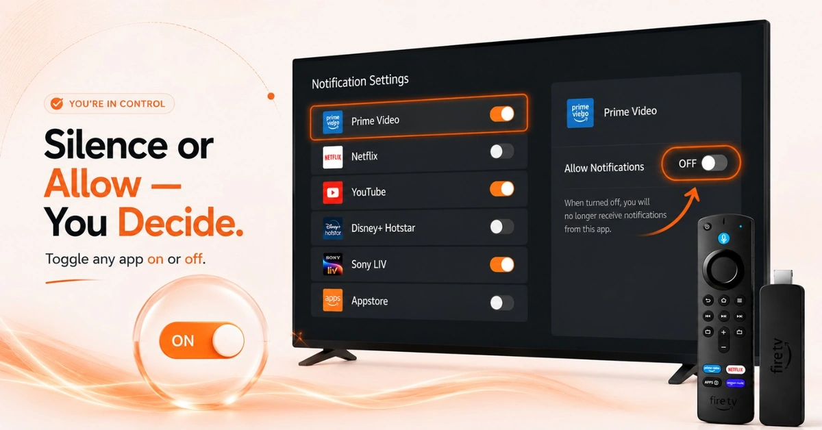 How to Manage Notifications on Firestick (Step 4)