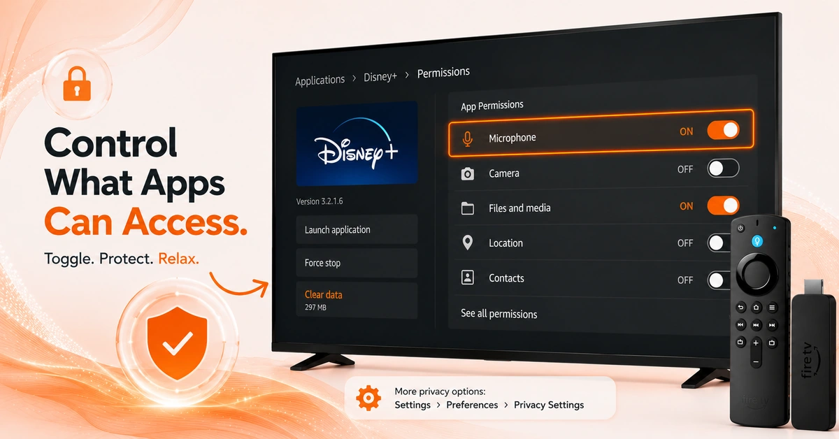 How to Change App Permissions on Firestick (Step 4)