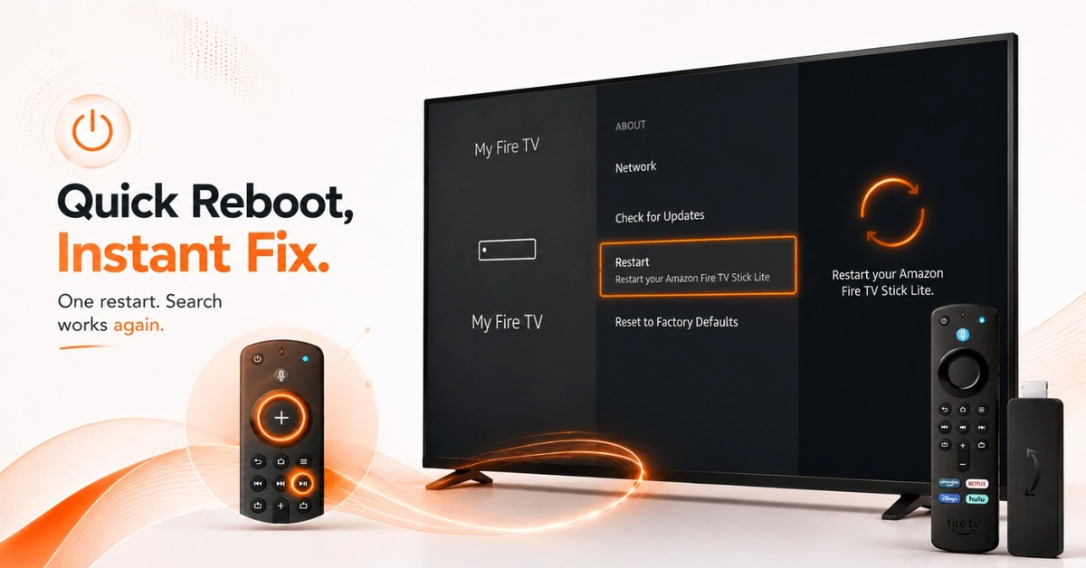 How to Fix Firestick Search Not Working (Step-by-Step)
