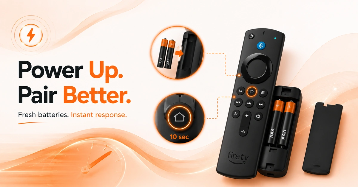 How to Fix Firestick Remote Lag (Step 1)