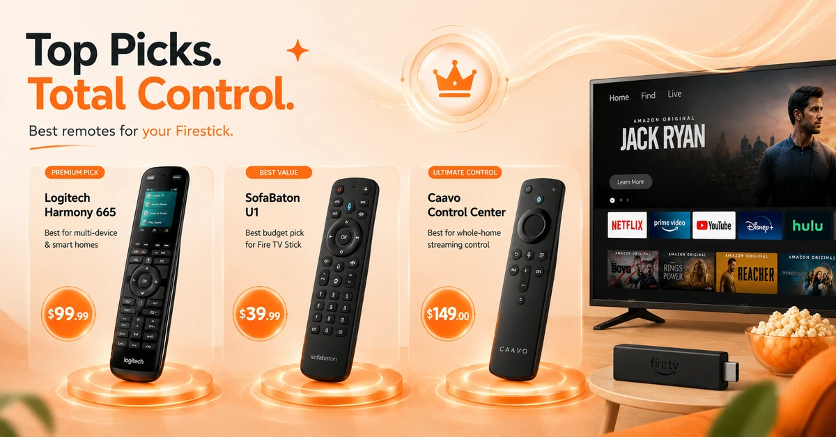 Best Third-Party Remotes for Firestick Step 2