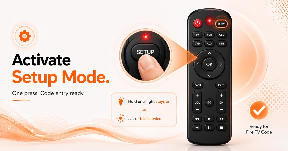 How to Set Up a Universal Remote for Firestick (Step-by-Step)