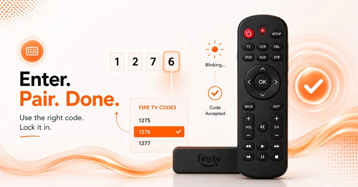 How to Set Up a Universal Remote for Firestick (Step-by-Step)