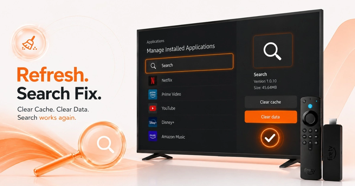 How to Fix Firestick Search Not Working (Step 3)