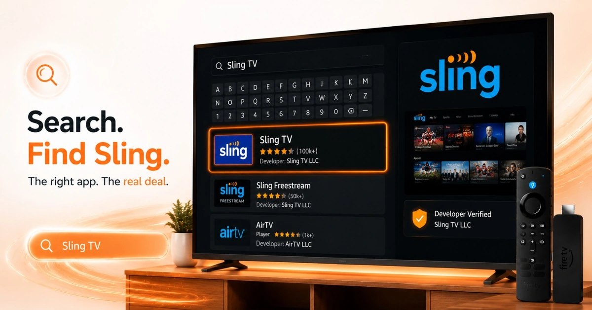 How to Install Sling TV on Firestick (Step 2)