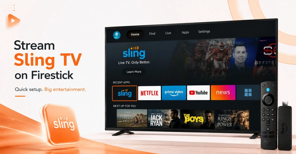 How to Install Sling TV on Firestick (Step-by-Step)