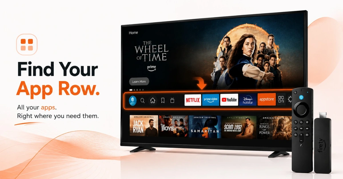 How to Rearrange Apps on Firestick Home Screen (Step 1)