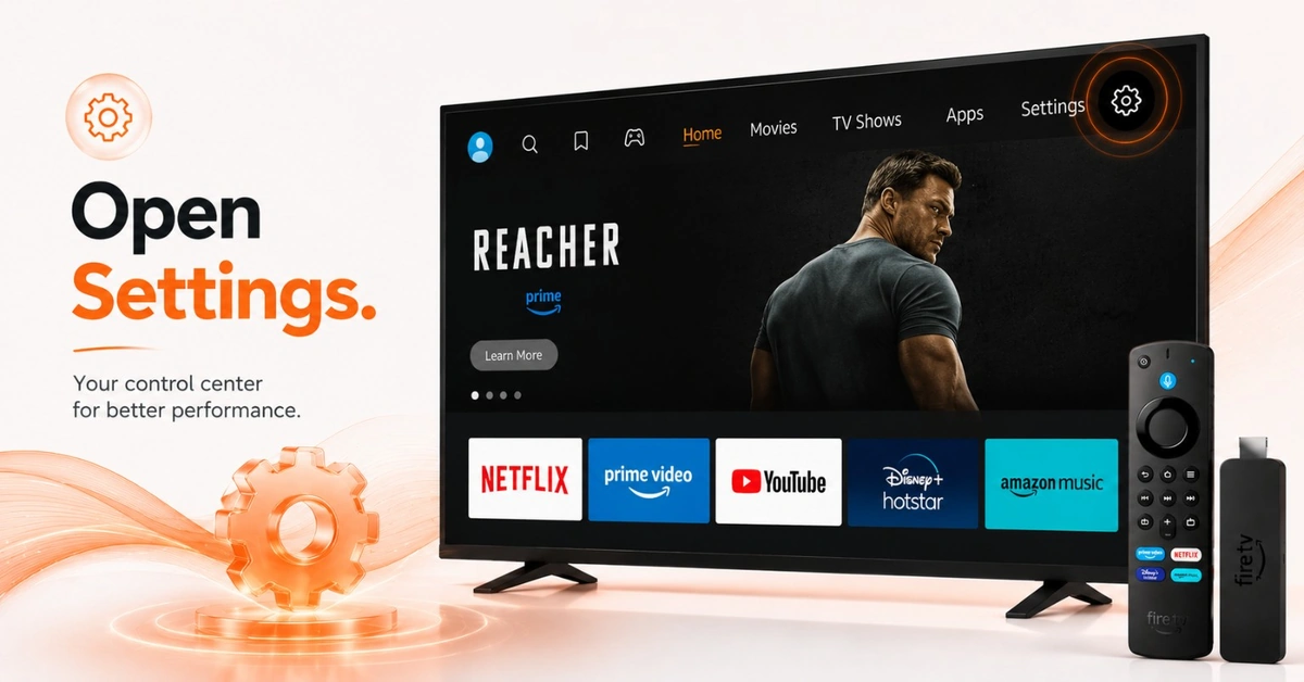 How to Force Stop Background Apps on Firestick (Step 1)