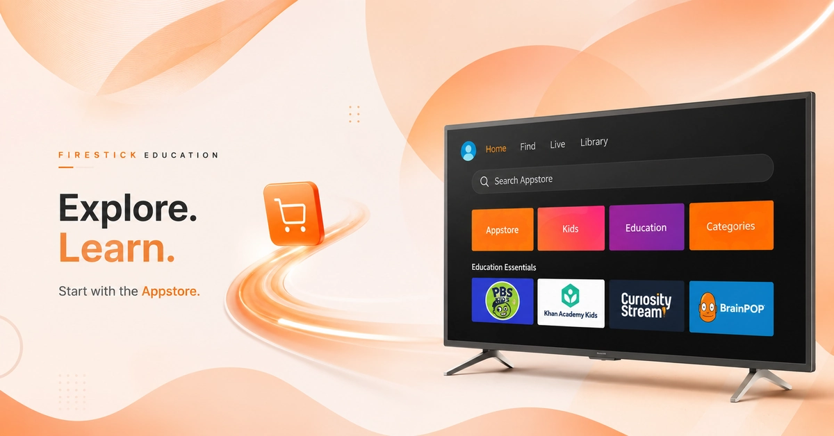 Access Fire TV app marketplace