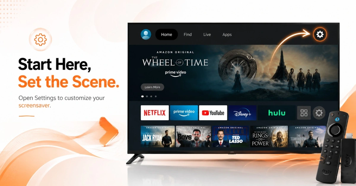 How to Change Screensaver on Firestick Step 1